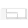 Coffee Table White 39.4"x19.7"x15.7" Engineered Wood
